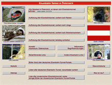 Tablet Screenshot of eisenbahntunnel.at